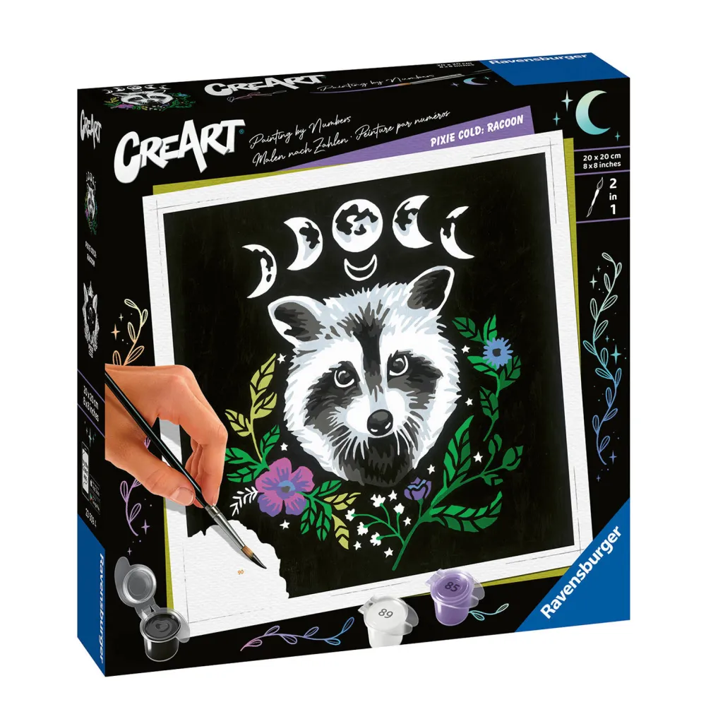 Pixie Cold Edition Raccoon - Schilderen Op Nummer Voor Volwassenen|Ravensburger Flash Sale