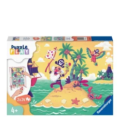 Puzzle & Play Piraten Legpuzzel 48 Stukjes|Ravensburger Outlet