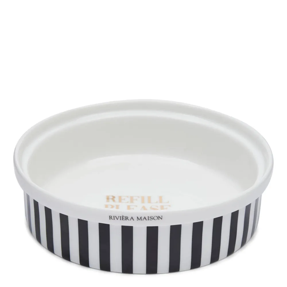 Online Riviera Maison Honden/Katten Drinkbak - Refill Please Cat & Dog Bowl - S (O 15.5X4,5 Cm)