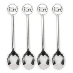 Outlet Riviera Maison Rm Monogram Koffielepel (Set Van 4)