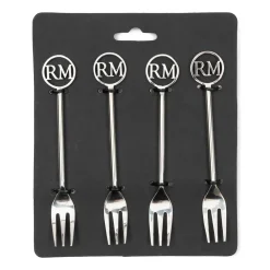 Flash Sale Riviera Maison Rm Monogram Gebaksvorkje (Set Van 4)