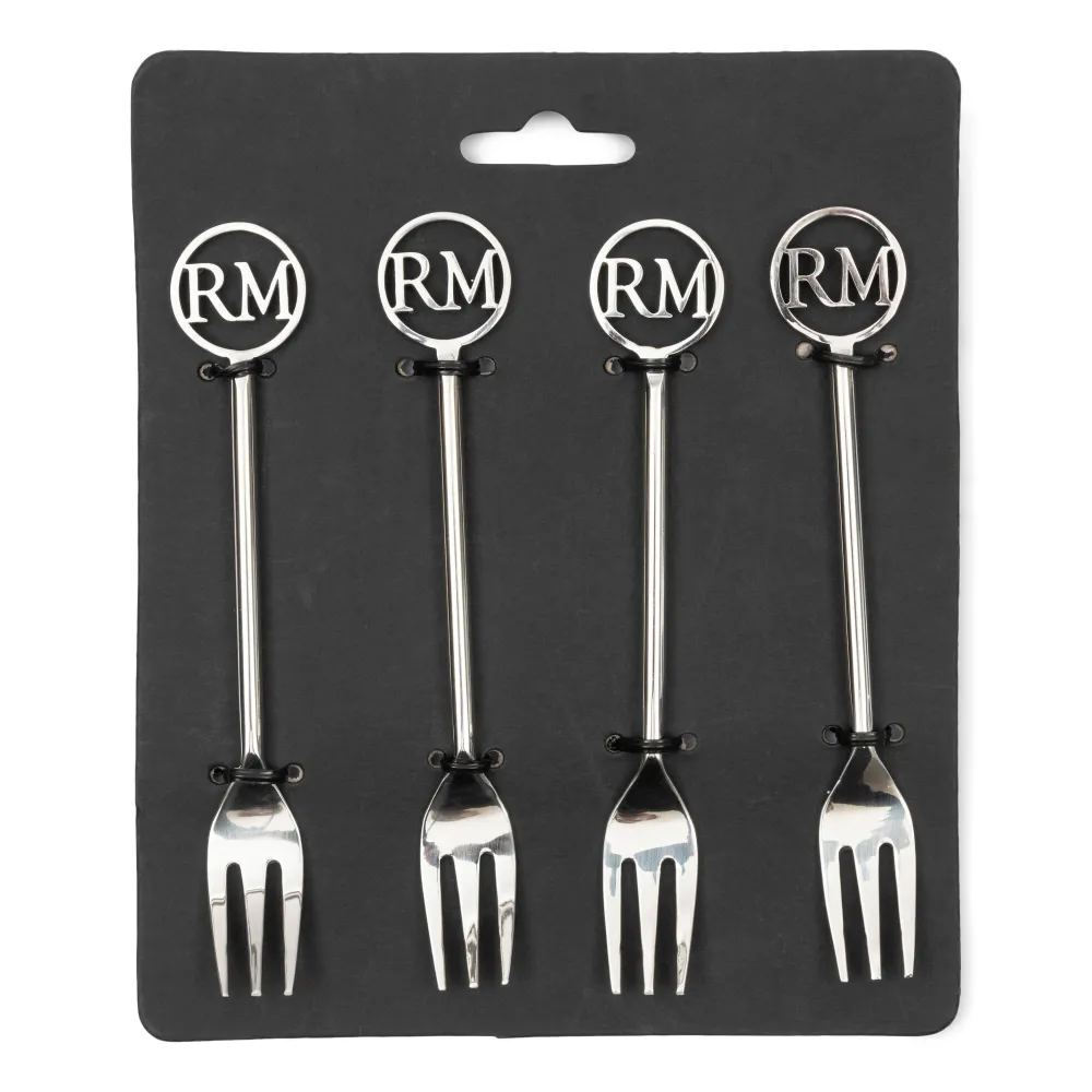 Flash Sale Riviera Maison Rm Monogram Gebaksvorkje (Set Van 4)