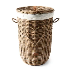 Shop Riviera Maison Rustic Rattan Heart Wasmand (80 Liter)
