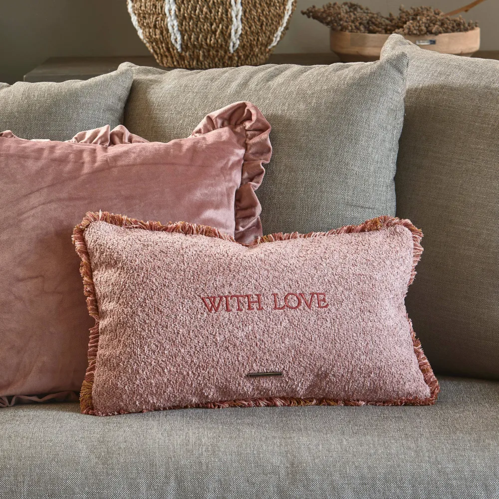 Cheap Riviera Maison Sierkussenhoes Rm With Love (30X50 Cm)