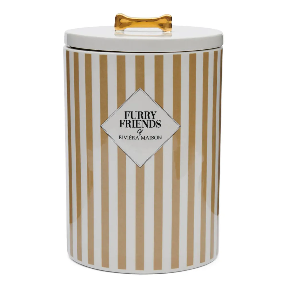 Store Riviera Maison Voorraadpot - Furry Friends Dog Food Storage Jar (17,5X28 Cm)