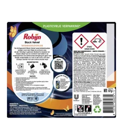 Shop Robijn Classics Black Velvet Wasmiddeldoekjes - 4 X 16 Wasstrips - Voordeelverpakking - 64 Wasbeurten