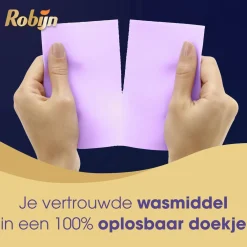 Shop Robijn Classics Black Velvet Wasmiddeldoekjes - 4 X 16 Wasstrips - Voordeelverpakking - 64 Wasbeurten