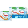 Cheap Robijn Classics Stralend Wit Wasmiddeldoekjes - 4 X 16 Wasstrips - Voordeelverpakking - 64 Wasbeurten