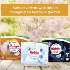Cheap Robijn Classics Stralend Wit Wasmiddeldoekjes - 4 X 16 Wasstrips - Voordeelverpakking - 64 Wasbeurten