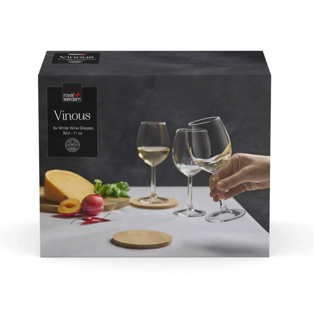 Store Royal Leerdam Wijnglas Wit Vinous (Set Van 6)