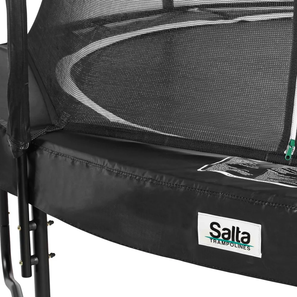 Premium Black Trampoline O366 Cm|Salta Best Sale