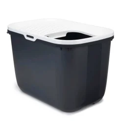 Discount Savic Hop In - Kattenbak - Grijs - 58X38,5X39,5 Cm