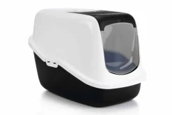 Cheap Savic Nestor - Kattenbak - Zwart/Wit - 56X39X39 Cm