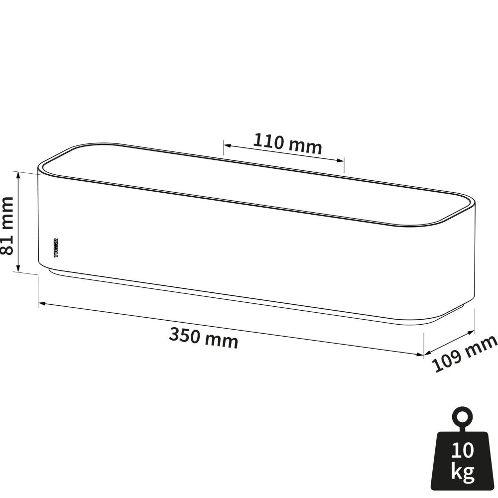 Sale Tiger Douchemand 2-Store (10,9X35X8,1 Cm)