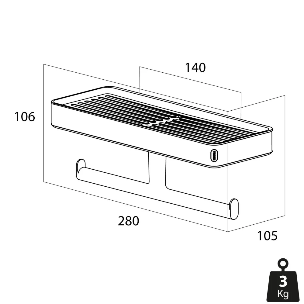 Cheap Tiger Toiletrolhouder Carv