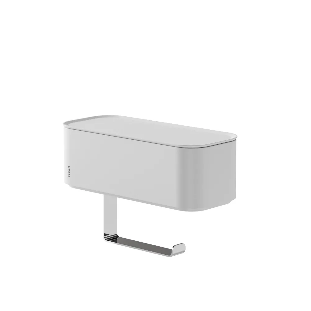 New Tiger Toiletrolhouder Met Opbergbakje 2-Store