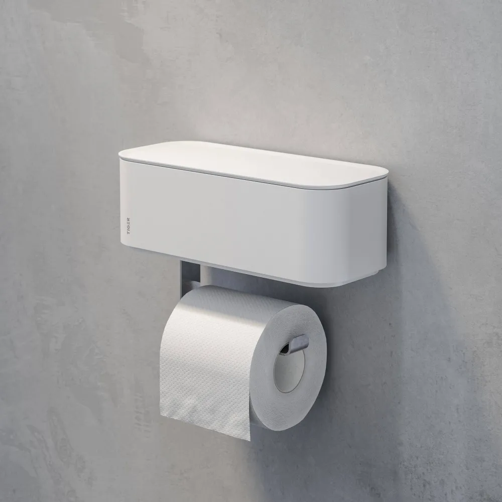 New Tiger Toiletrolhouder Met Opbergbakje 2-Store