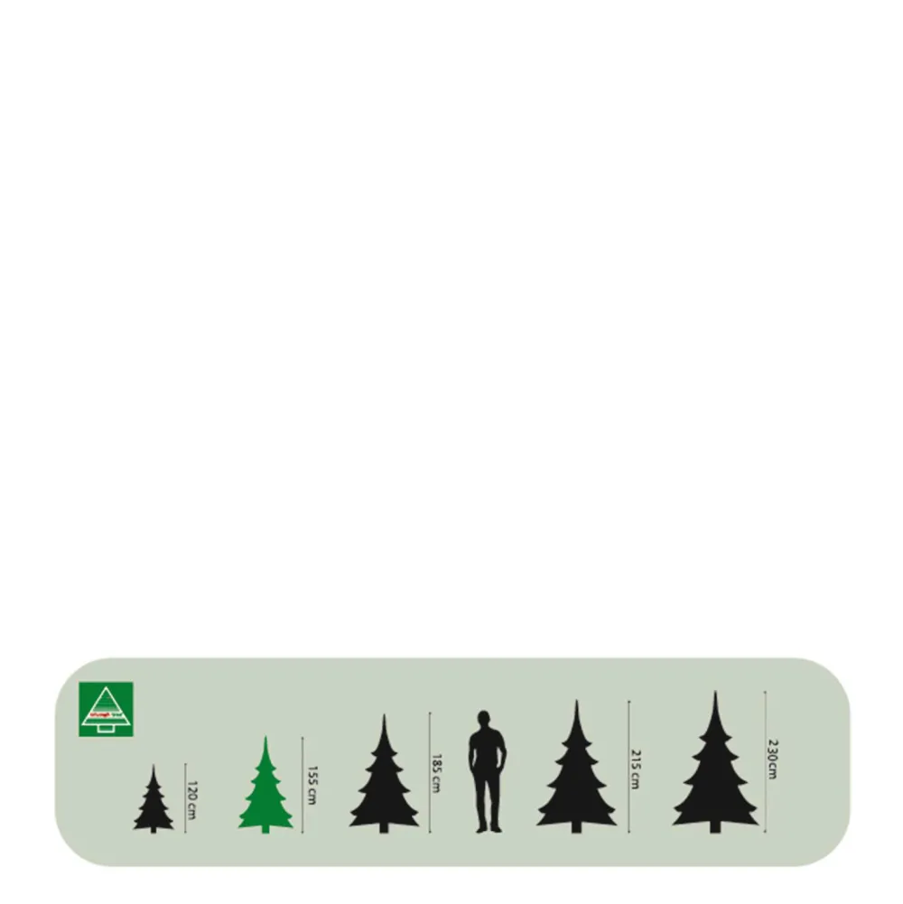 Store Triumph Tree Kerstboom Forest Frosted Pine (H155Xo119 Cm)