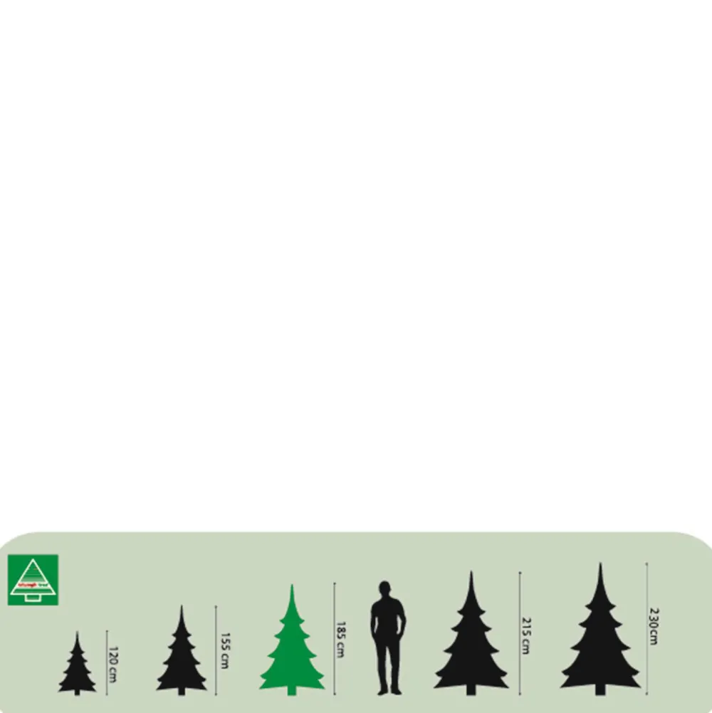 Outlet Triumph Tree Verlichte Kerstboom Forest Frosted (H185 X O130 Cm)