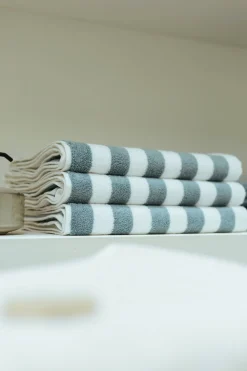 Cheap Vandyck Handdoek Verona Stripes (Set Van 2) (110X60 Cm)