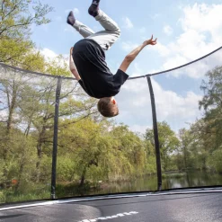 Premium Trampoline Met Veiligheidsnet 251 X 251 X 51 Cm|Virtufit Cheap