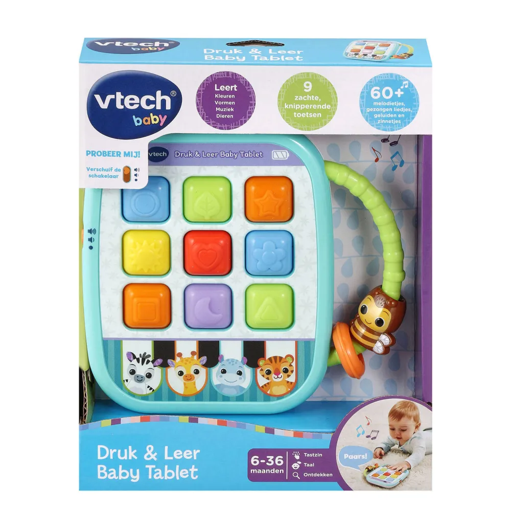 Baby Dierenvriendjes Druk & Leer Baby Tablet|VTech Cheap