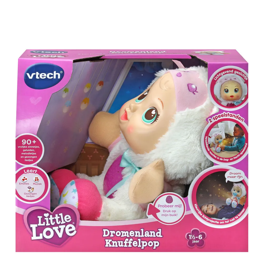 Little Love Dromenland Knuffelpop Interactieve Knuffel|VTech Cheap