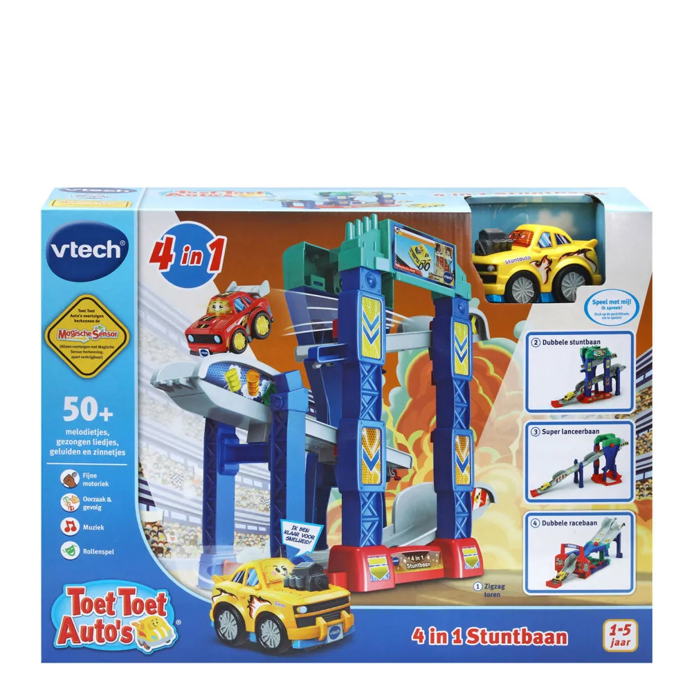 Toet Toet Auto'S 4-In-1 Stuntbaan|VTech Sale