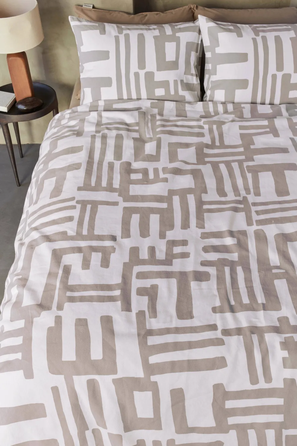 Online vtwonen Flanellen Dekbedovertrek 2 Persoons Mixed Stripes (200X220 Cm)