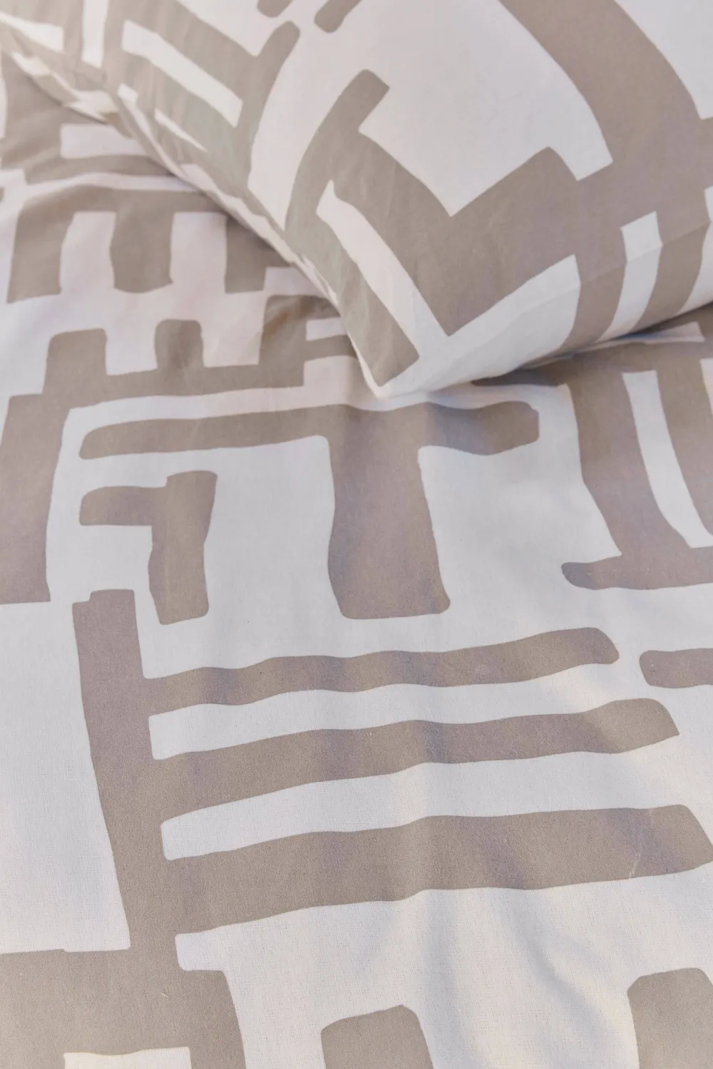 Online vtwonen Flanellen Dekbedovertrek 2 Persoons Mixed Stripes (200X220 Cm)
