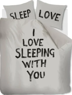 Online vtwonen Katoenen Dekbedovertrek 2 Persoons Love Sleep (200X220 Cm)