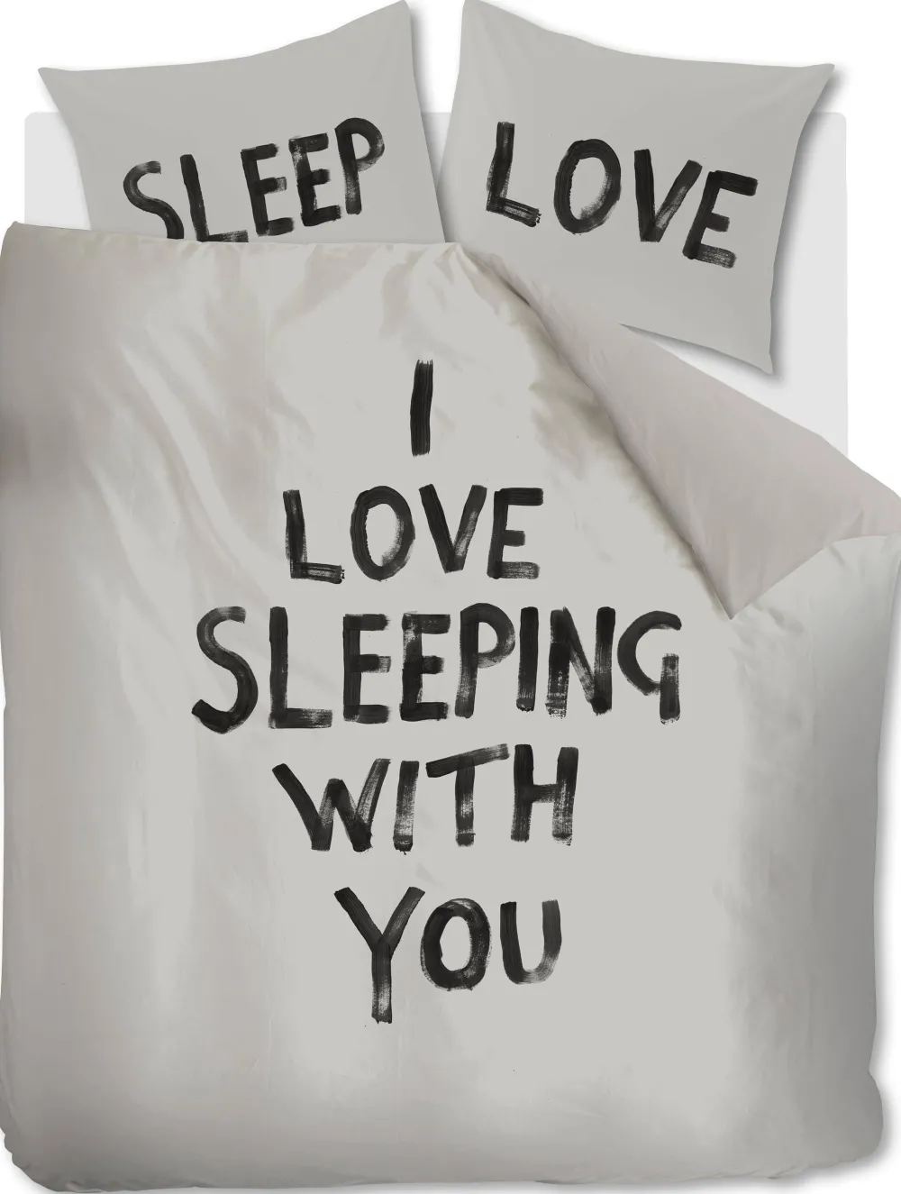 Online vtwonen Katoenen Dekbedovertrek 2 Persoons Love Sleep (200X220 Cm)