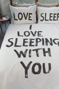 Best Sale vtwonen Katoenen Dekbedovertrek 1 Persoons Love Sleep (140X220 Cm)