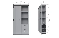 Store vtwonen Wandkast Slide Barn