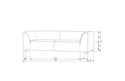 3-Zits Loungebank Hollandia|vtwonen Outlet