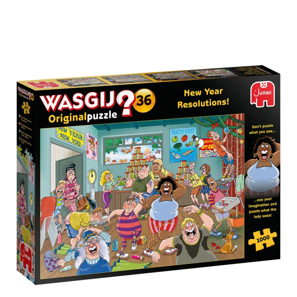 Original 36 Goede Voornemens! Legpuzzel 1000 Stukjes|Wasgij Flash Sale