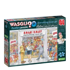 Retro Mystery 7 - Uitverkoop! Legpuzzel 1000 Stukjes|Wasgij Flash Sale