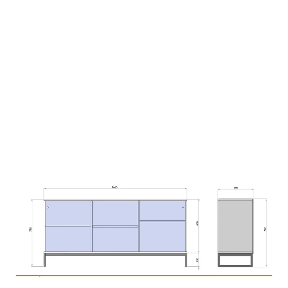 Shop Wehkamp Home Dressoir Apolony