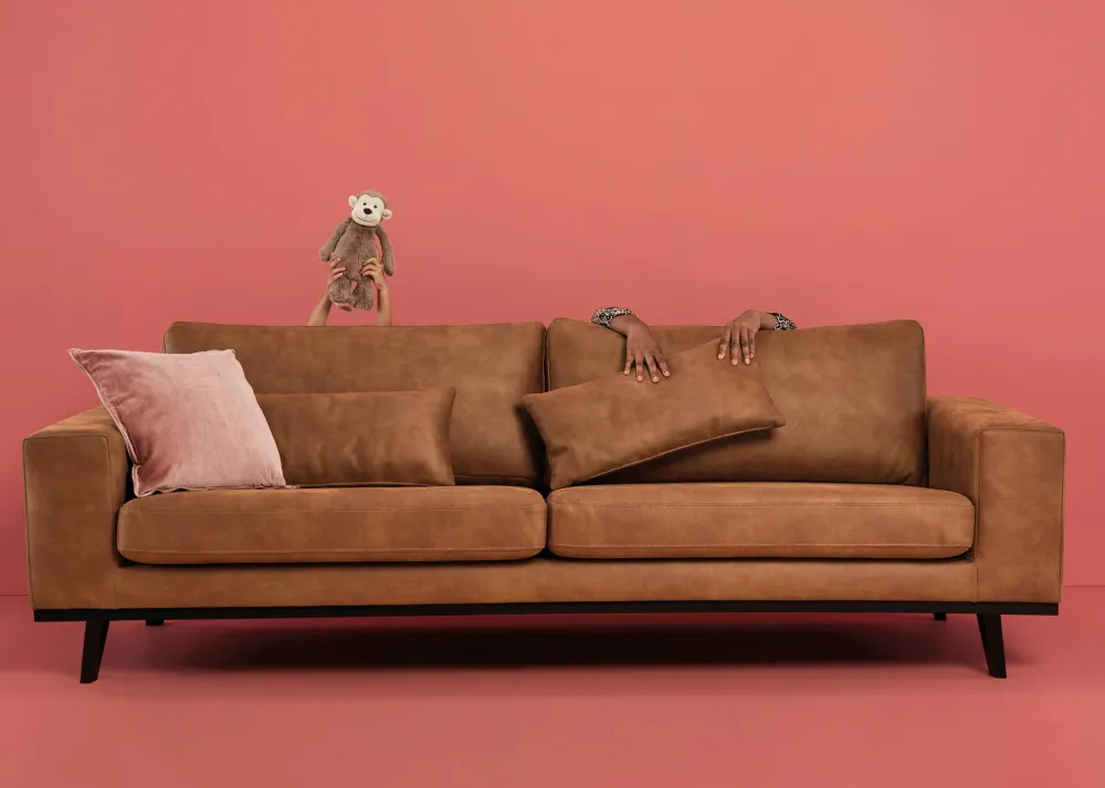 Store Wehkamp Home Eco-Leren 3-Zitsbank Torino