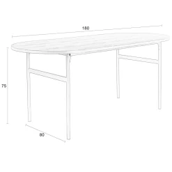 Shop Wehkamp Home Eettafel Marcio