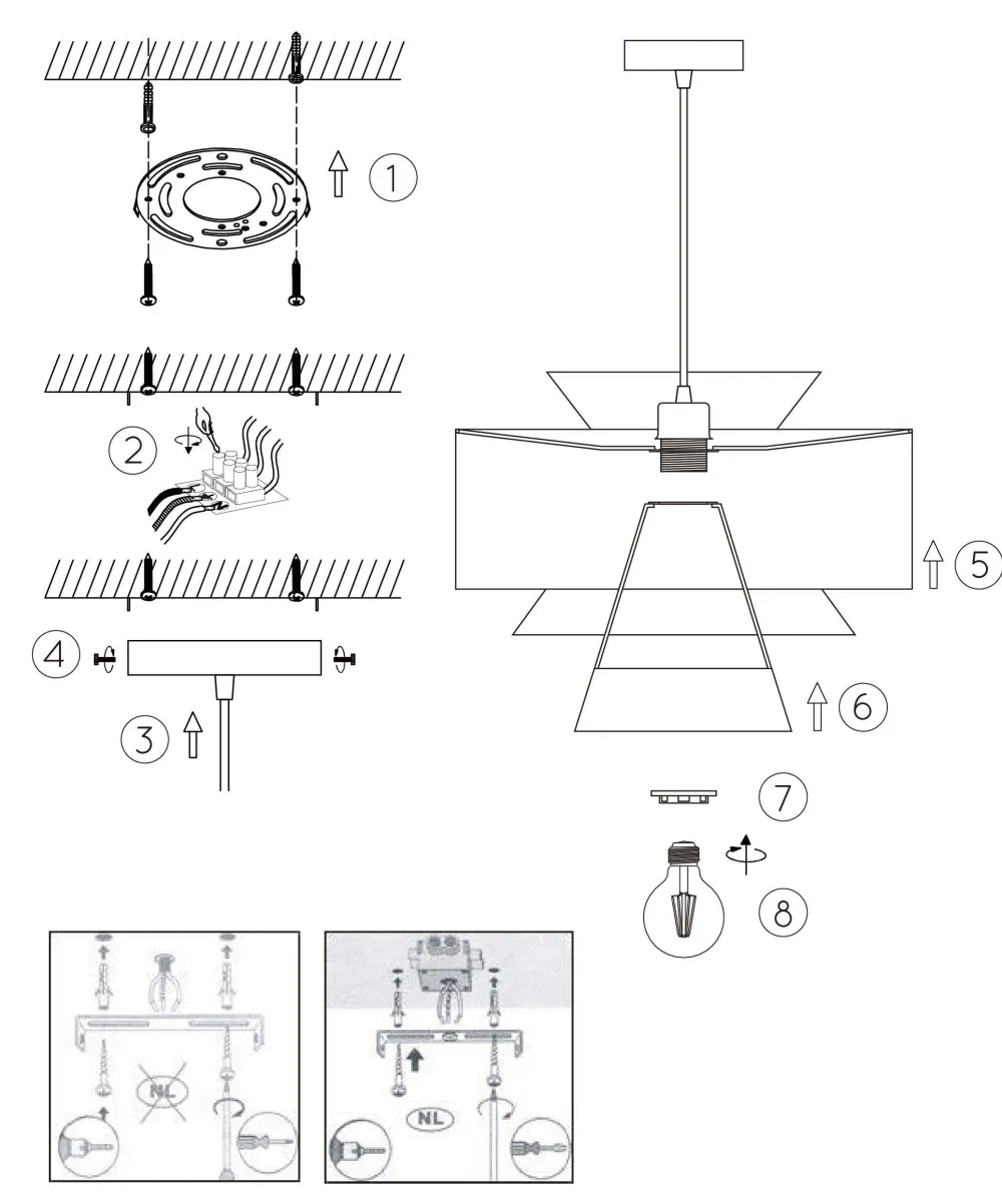 Online Wehkamp Home Hanglamp Harvest