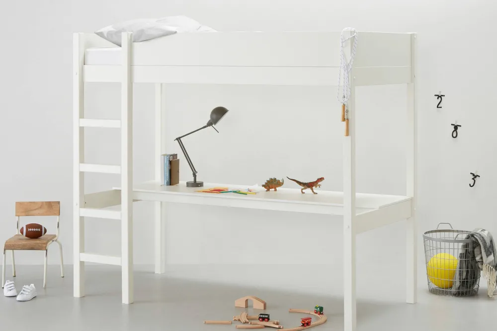 Best Sale Wehkamp Home Hoogslaper Incl. Bureau Charlie (90X200 Cm)