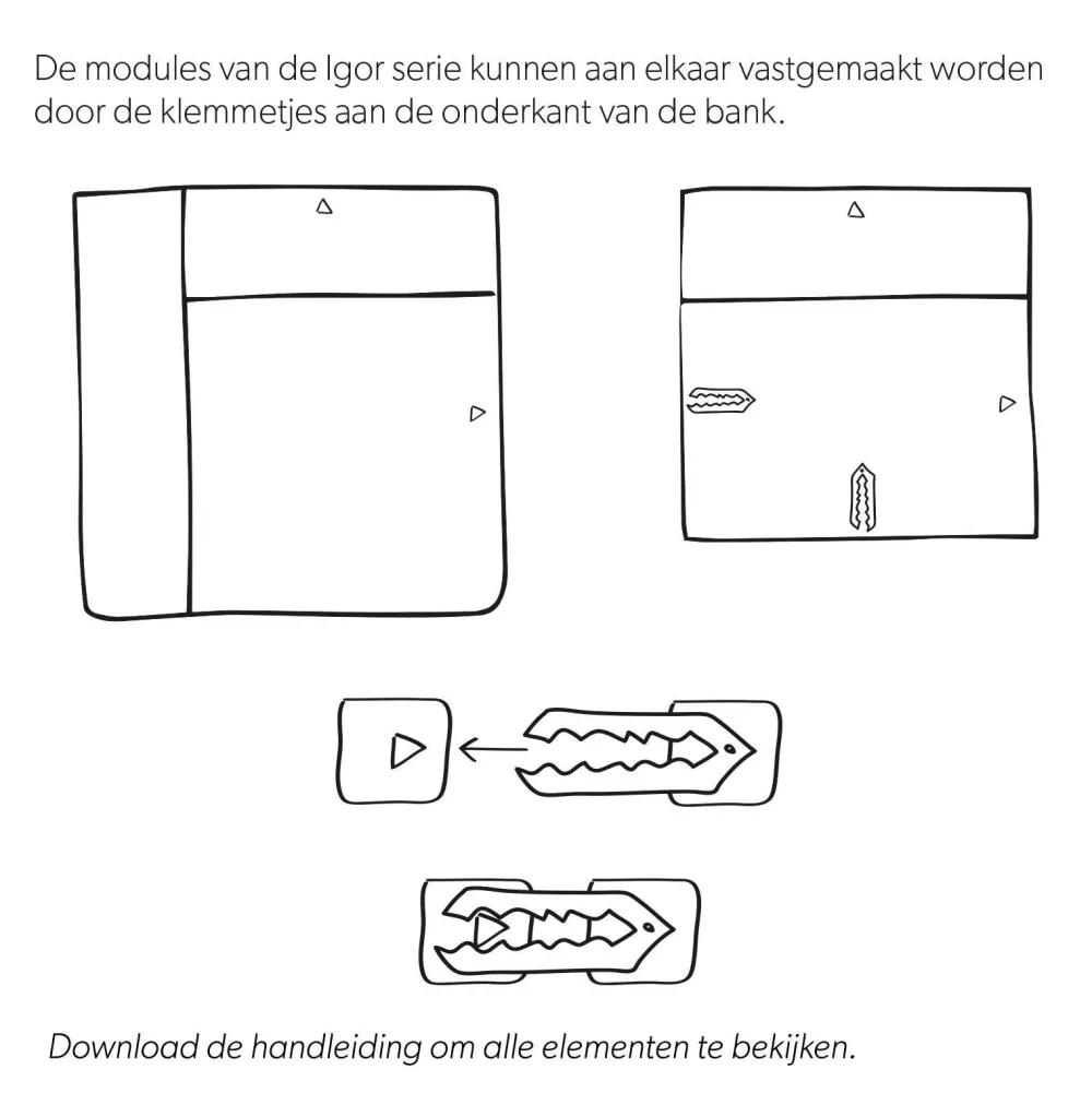Cheap Wehkamp Home Igor Modulair Bankelement (Hoek Rechts)