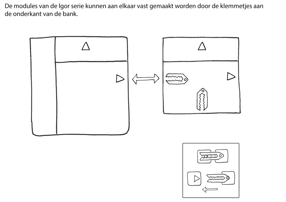 Fashion Wehkamp Home Igor Modulair Bankelement (1-Zits)