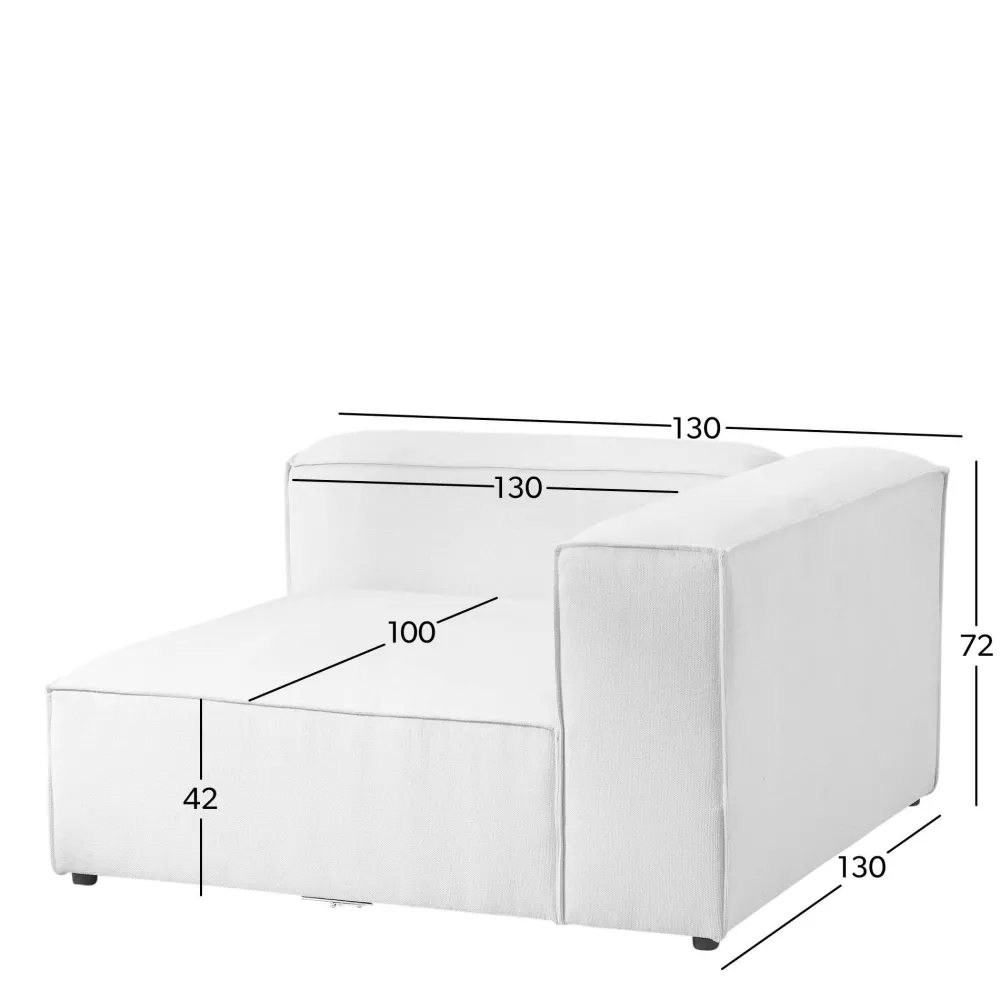 New Wehkamp Home Igor Modulair Bankelement (Chaise Rechts)