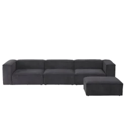 Shop Wehkamp Home Igor 4-Zits Bank Met Hocker Iii