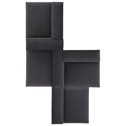 Shop Wehkamp Home Igor 4-Zits Bank Met Hocker Iii