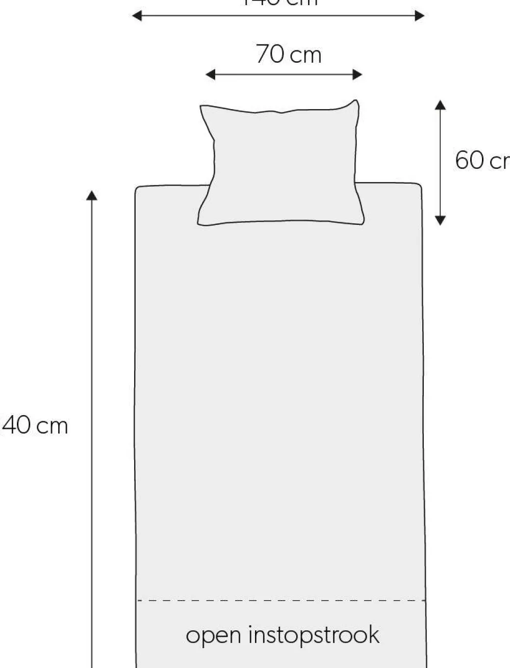 Best Wehkamp Home Katoenen Dekbedovertrek 1 Persoons (140X220 Cm)