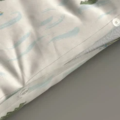 Sale Wehkamp Home Katoenen Dekbedovertrek 1 Persoons Surfin Croco (140X200 Cm)
