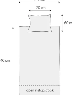 Flash Sale Wehkamp Home Katoenen Dekbedovertrek Met Tufted Patroon 1 Persoons (140X220 Cm)